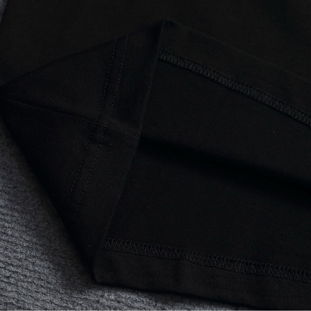 AMIRI Black Tee with White Graphic Logo - Picture 5 of 9